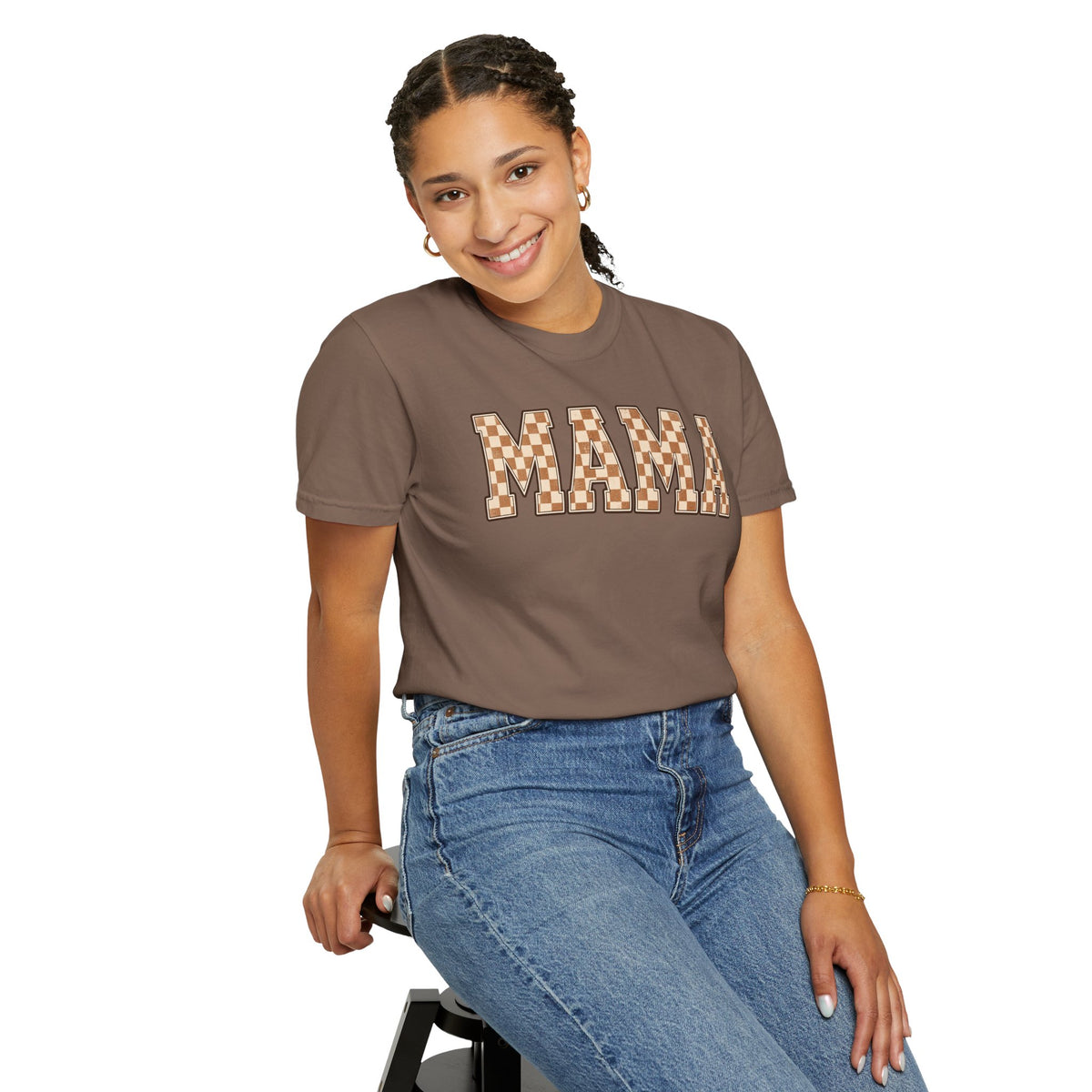 Checkered Mama Shirt