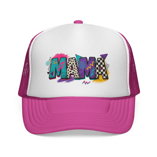 90s vibe mama trucker hat