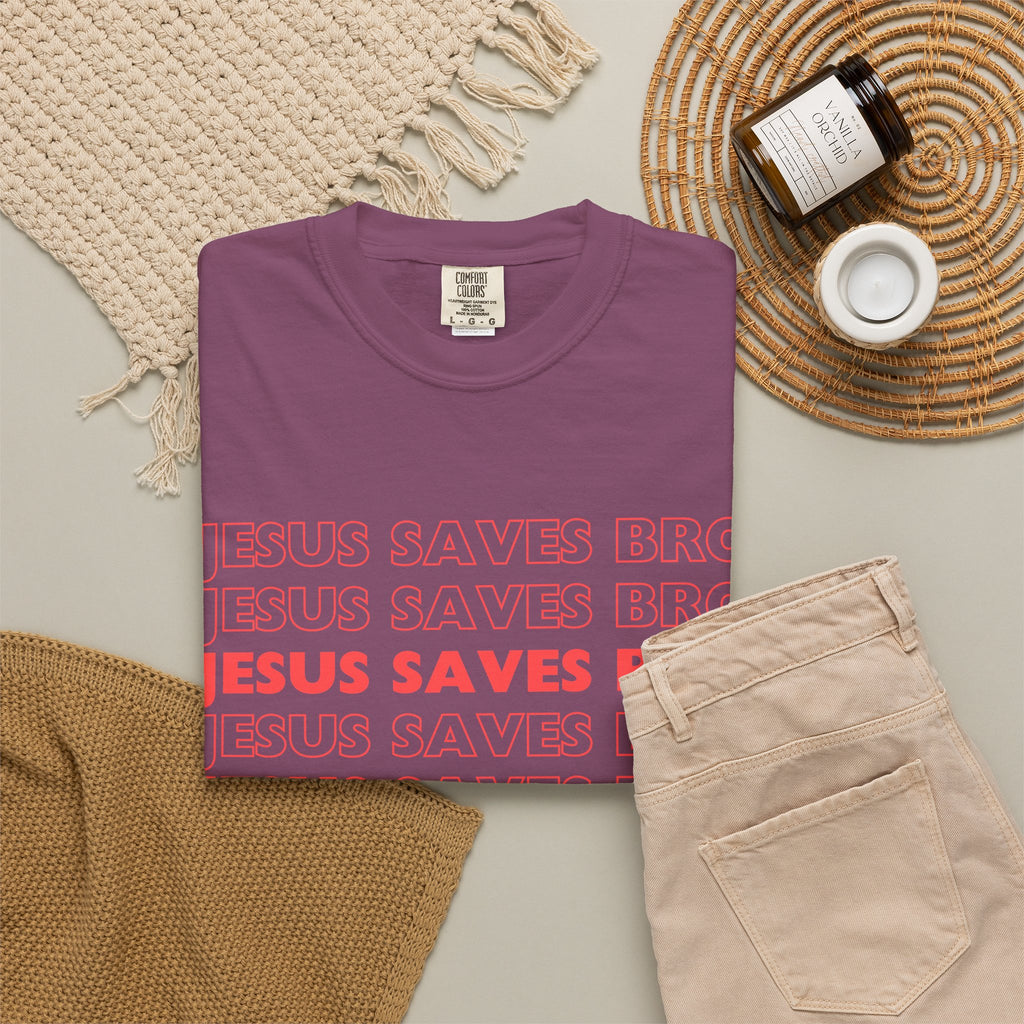 Jesus saves bro