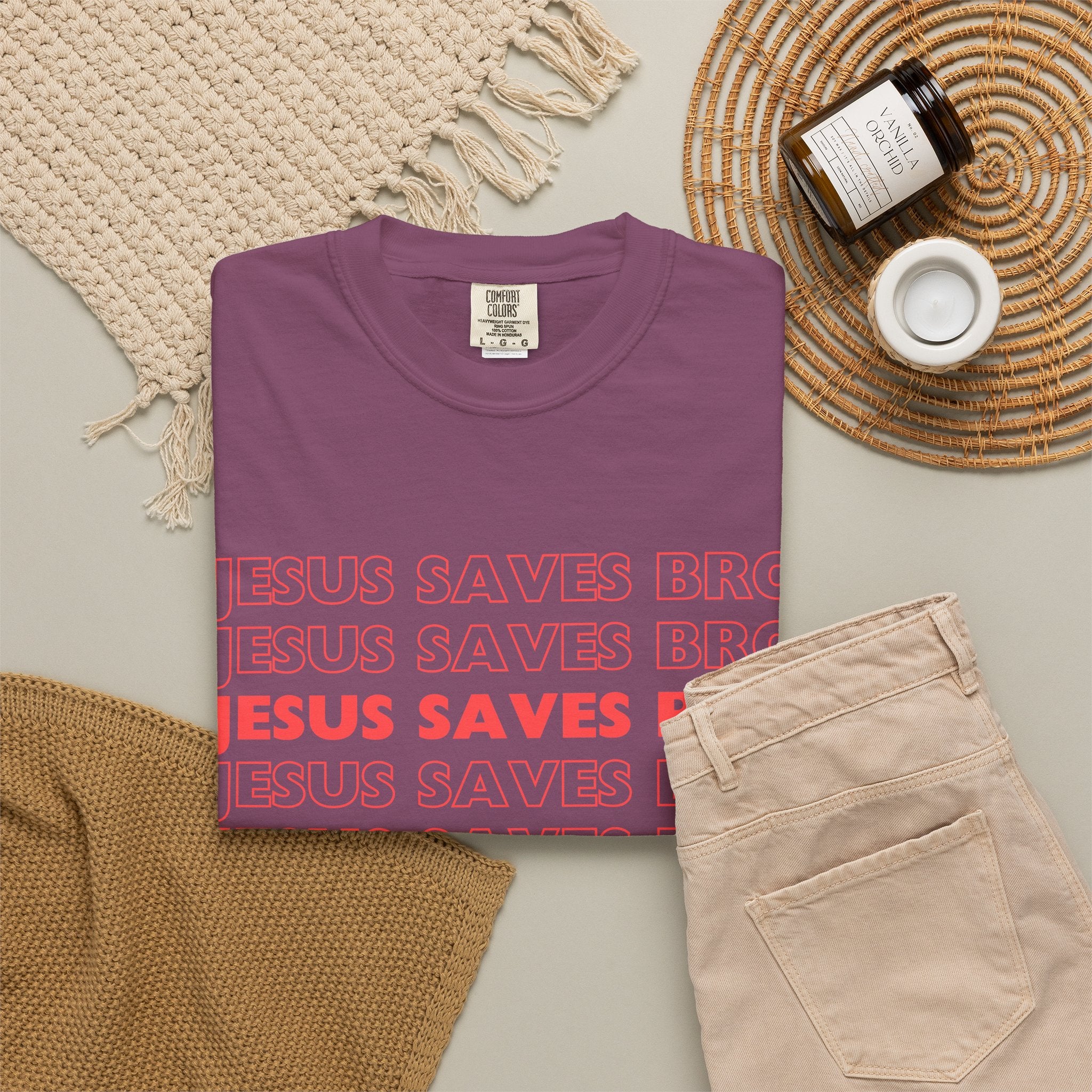 Jesus saves bro