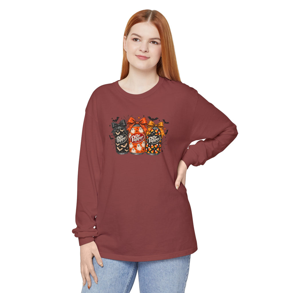 Spooky Dr Pepper Long-Sleeve