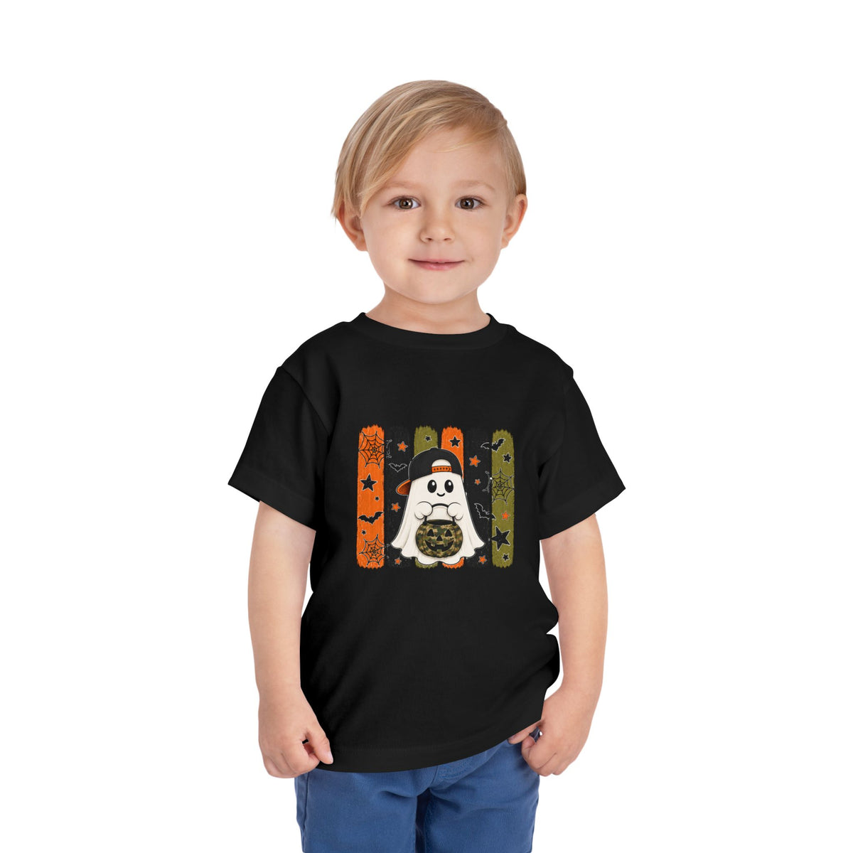 Trick or Treat Toddler Boy Ghost Tee