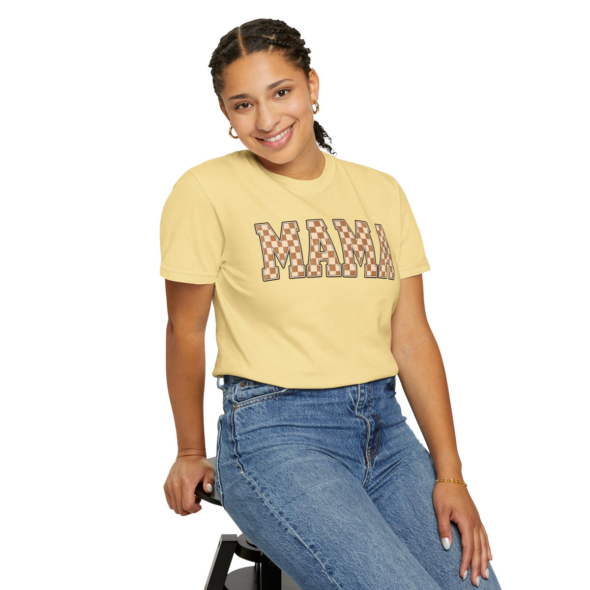 Checkered Mama Shirt