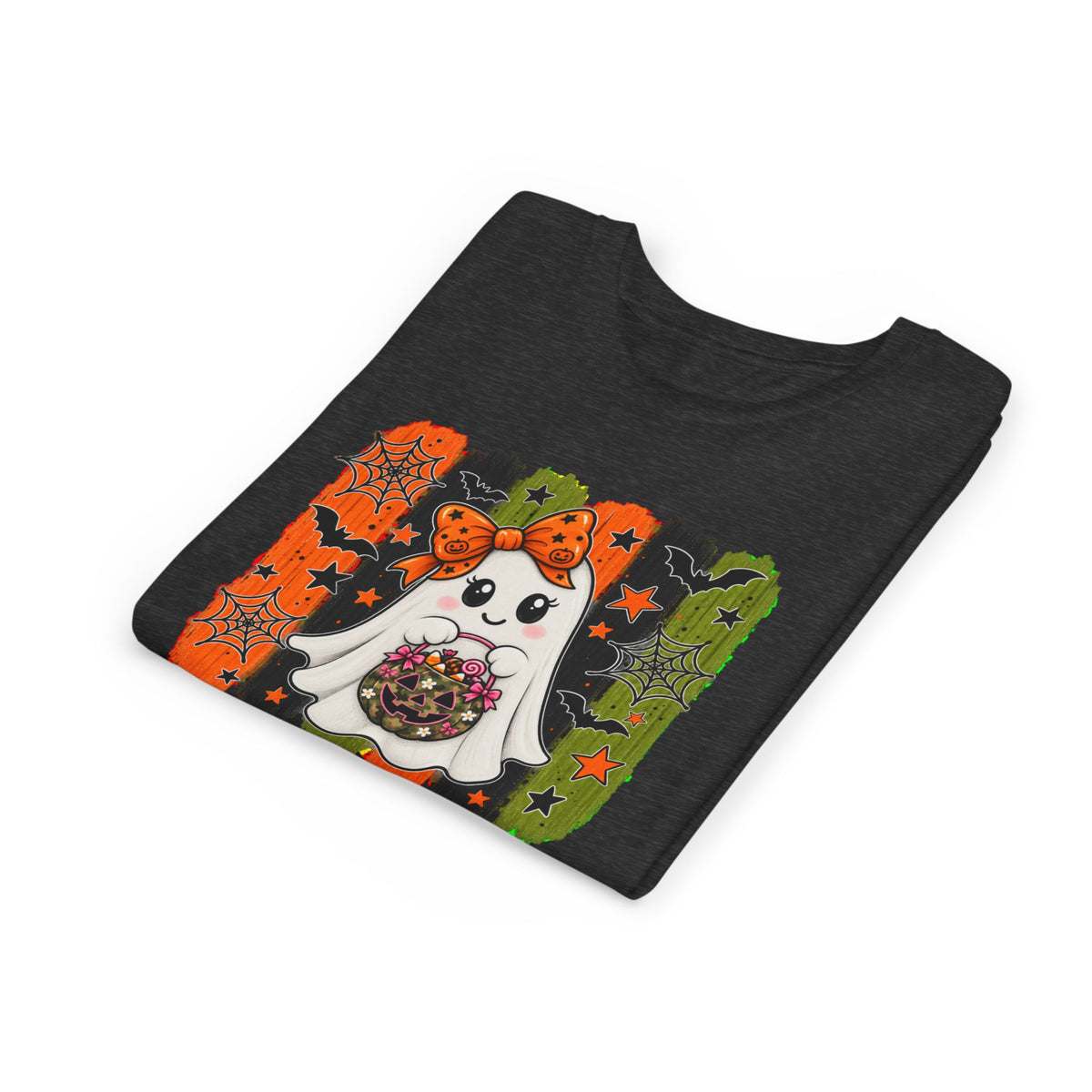 Trick or Treat Girl Ghost Tee
