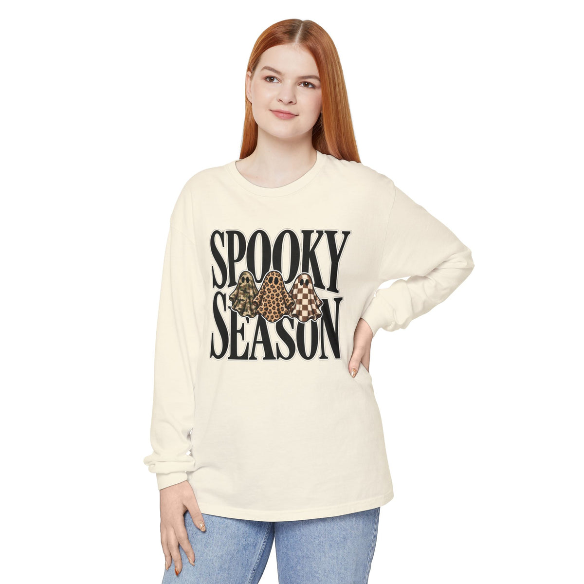 Ghost Spooky Season Long-Sleeve