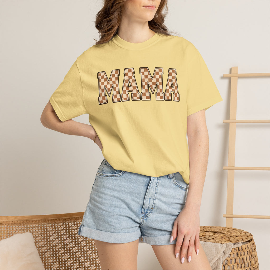 Checkered Mama Shirt