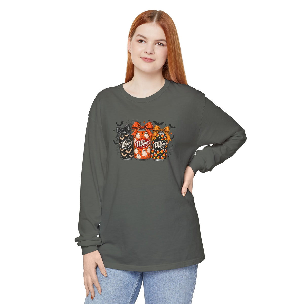 Spooky Dr Pepper Long-Sleeve