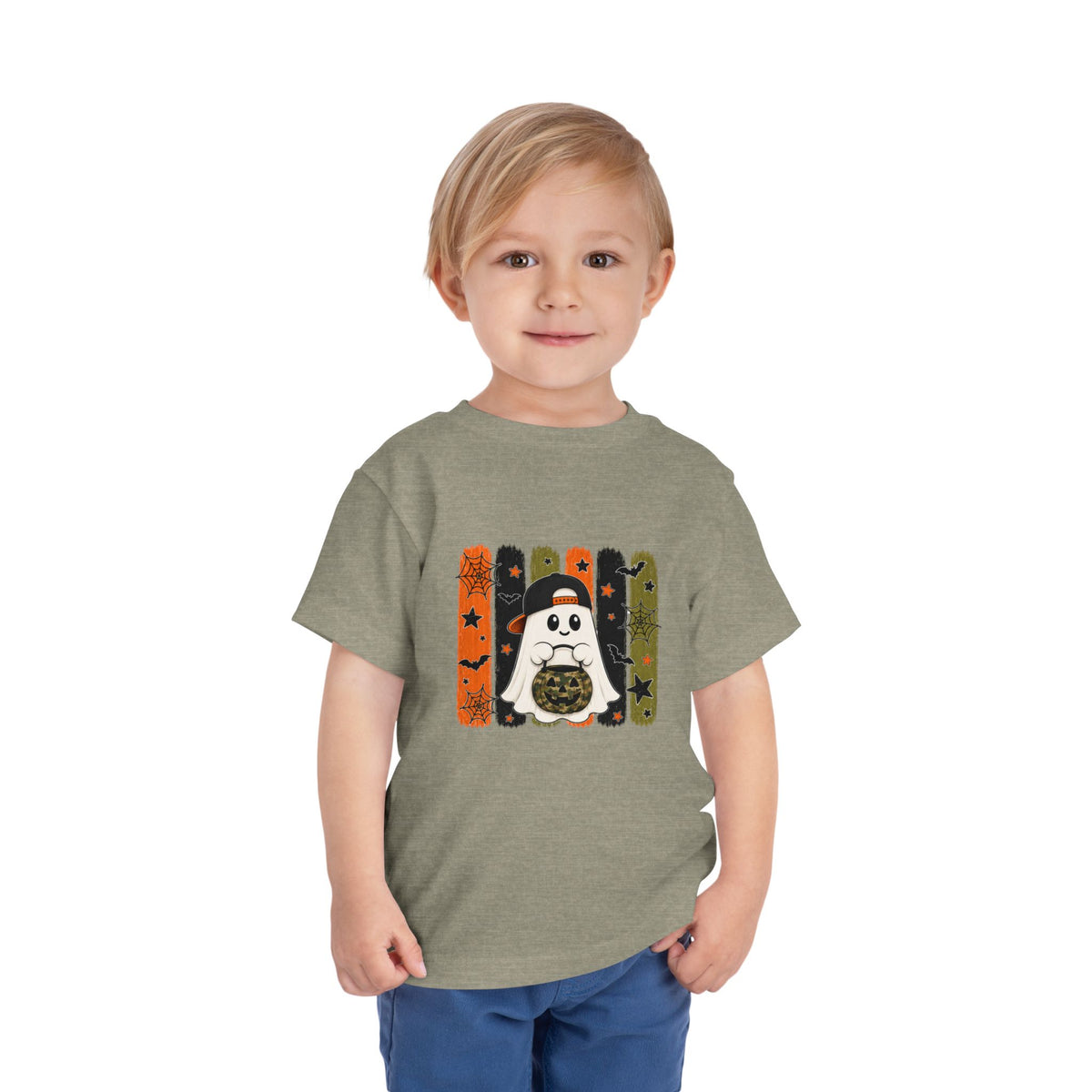 Trick or Treat Toddler Boy Ghost Tee
