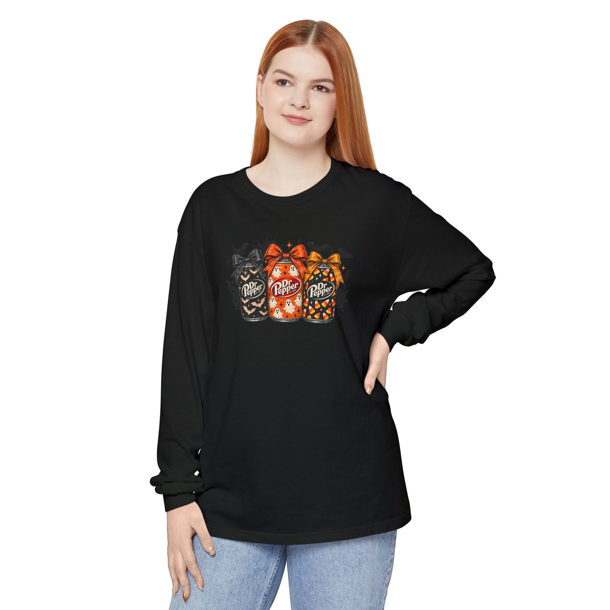 Spooky Dr Pepper Long-Sleeve