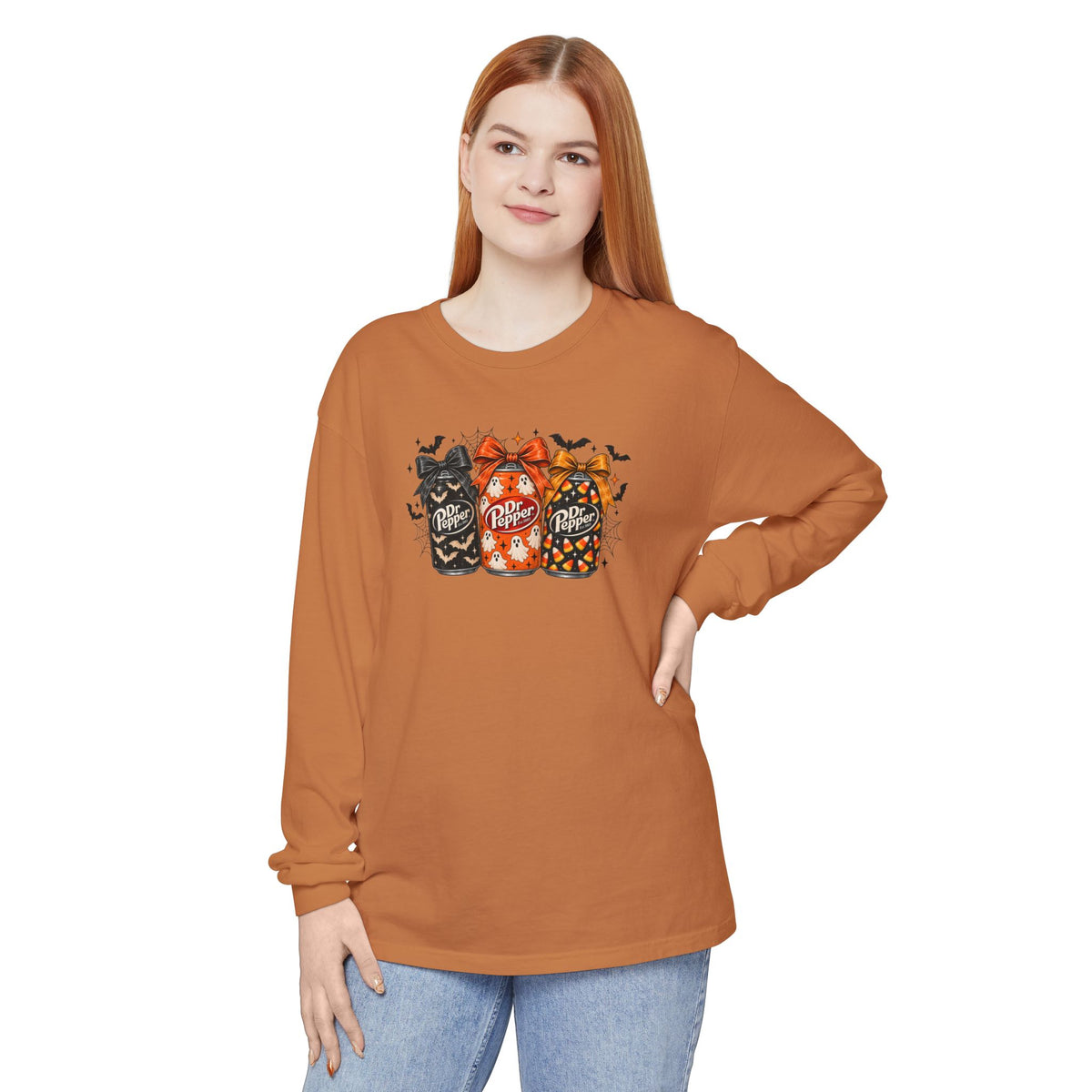 Spooky Dr Pepper Long-Sleeve
