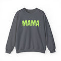 Puff Letter MAMA Halloween Sweatshirt