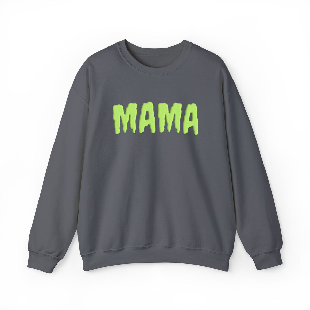 Puff Letter MAMA Halloween Sweatshirt