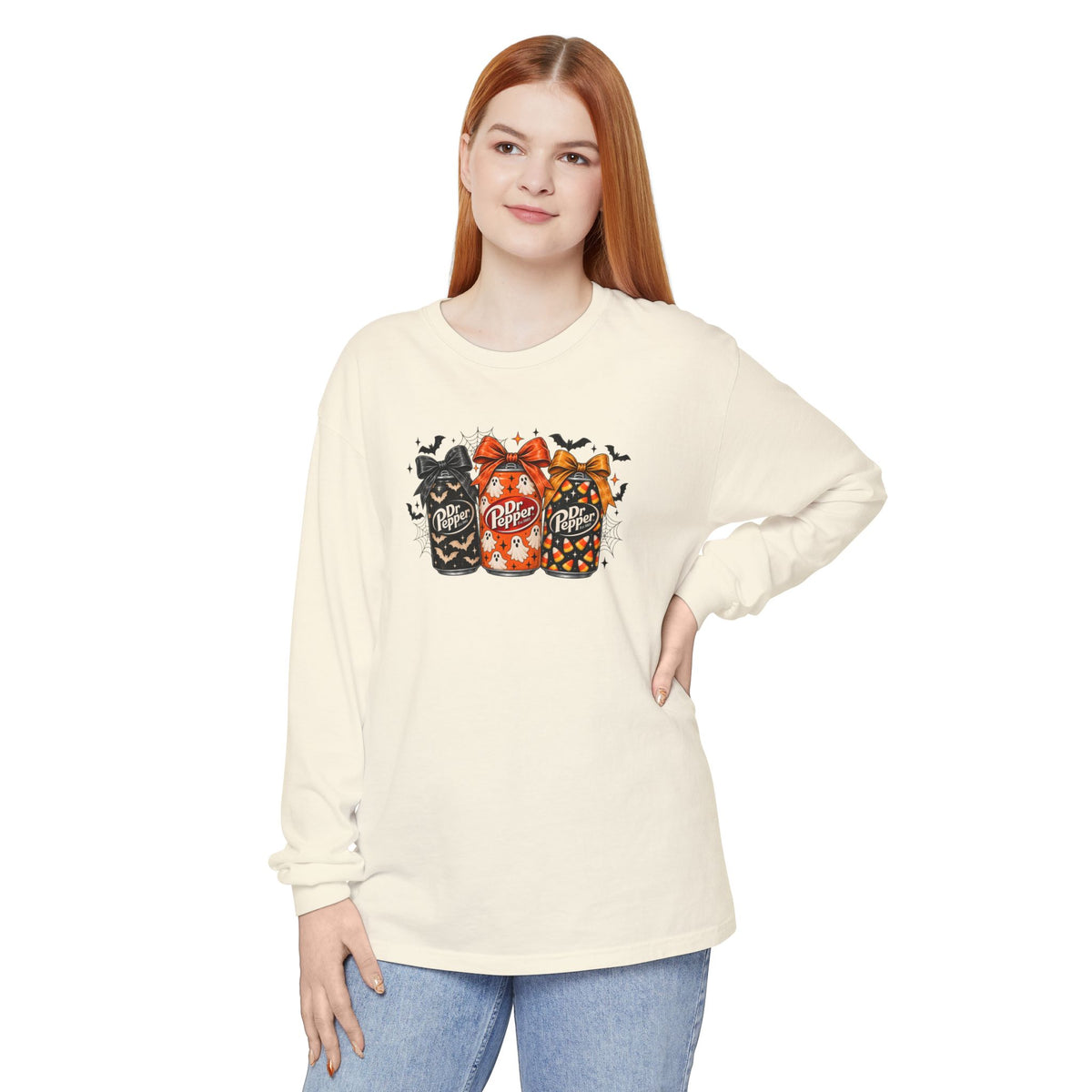 Spooky Dr Pepper Long-Sleeve