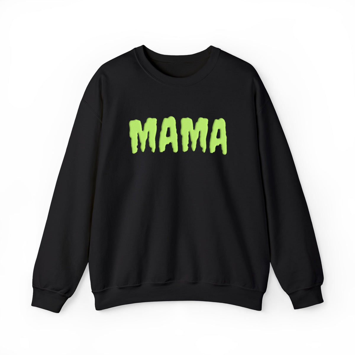 Puff Letter MAMA Halloween Sweatshirt