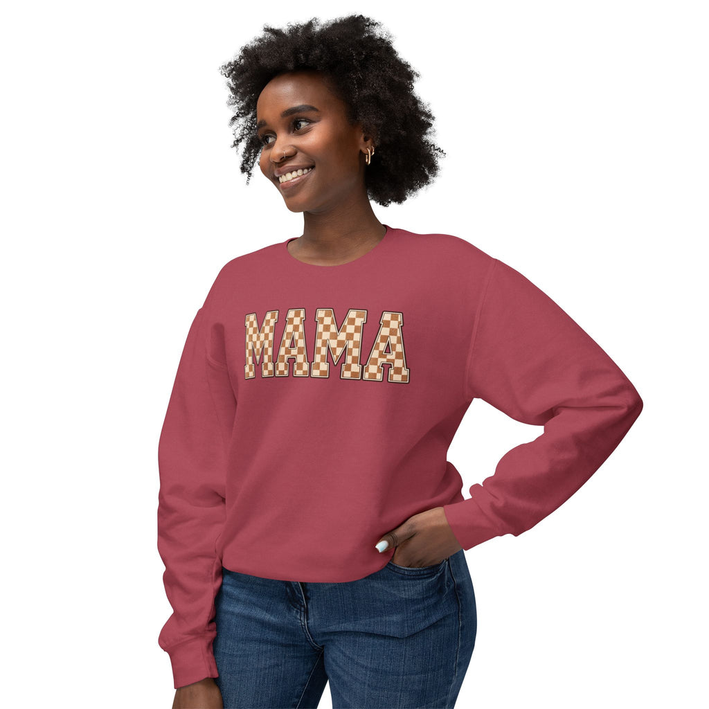 Checkered Mama Sweatshirt
