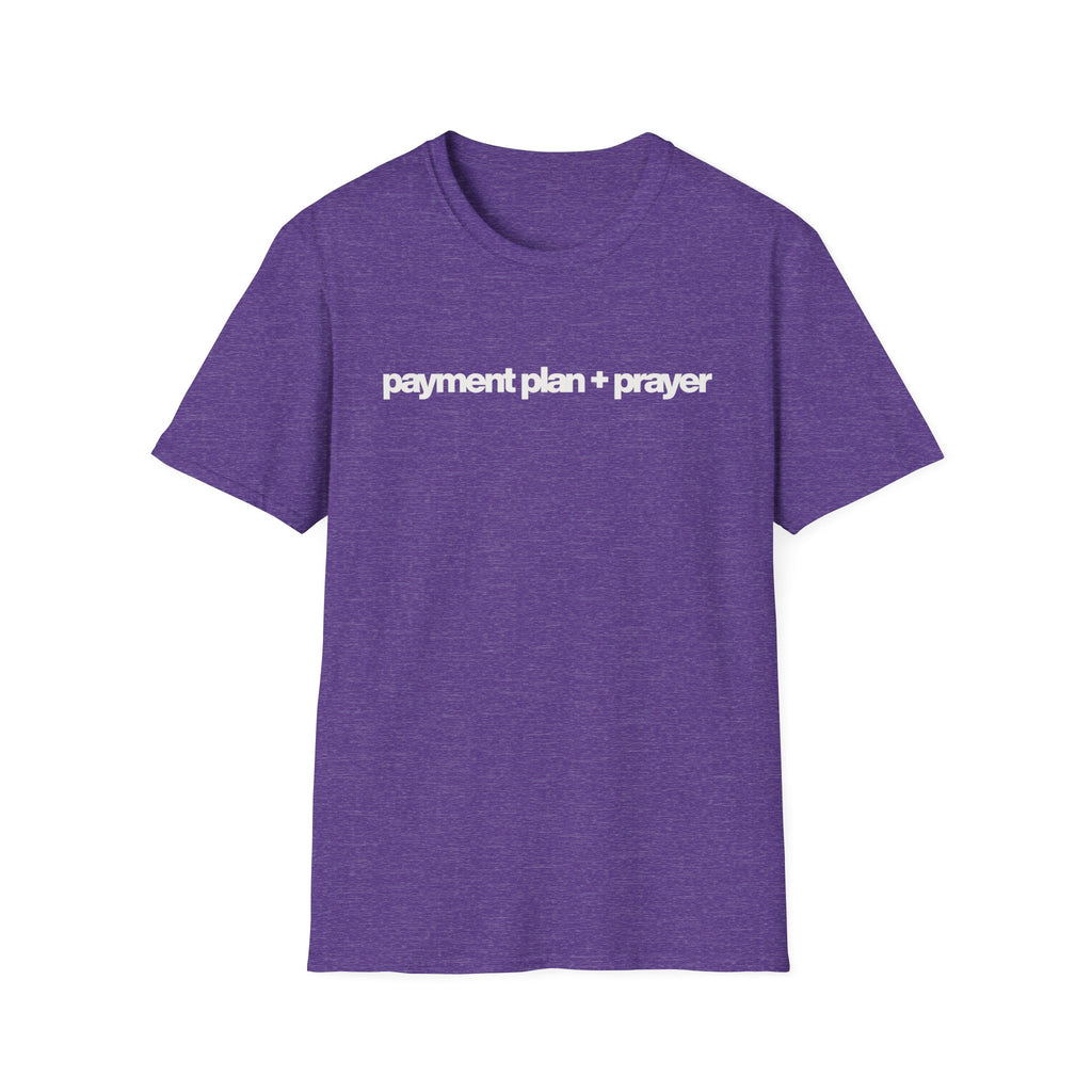 Payment plan + prayer
