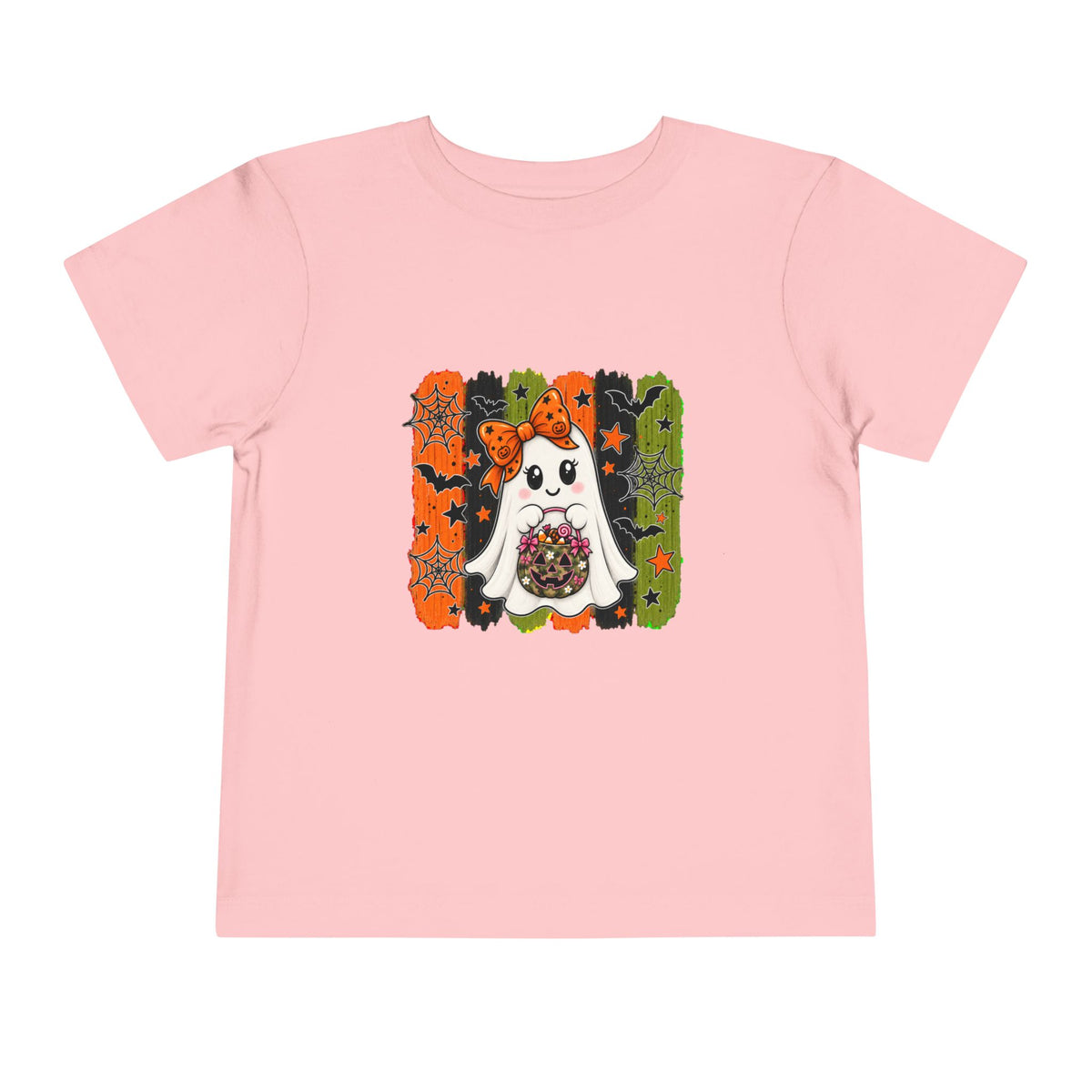 Trick or Treat Toddler Girl Ghost Tee