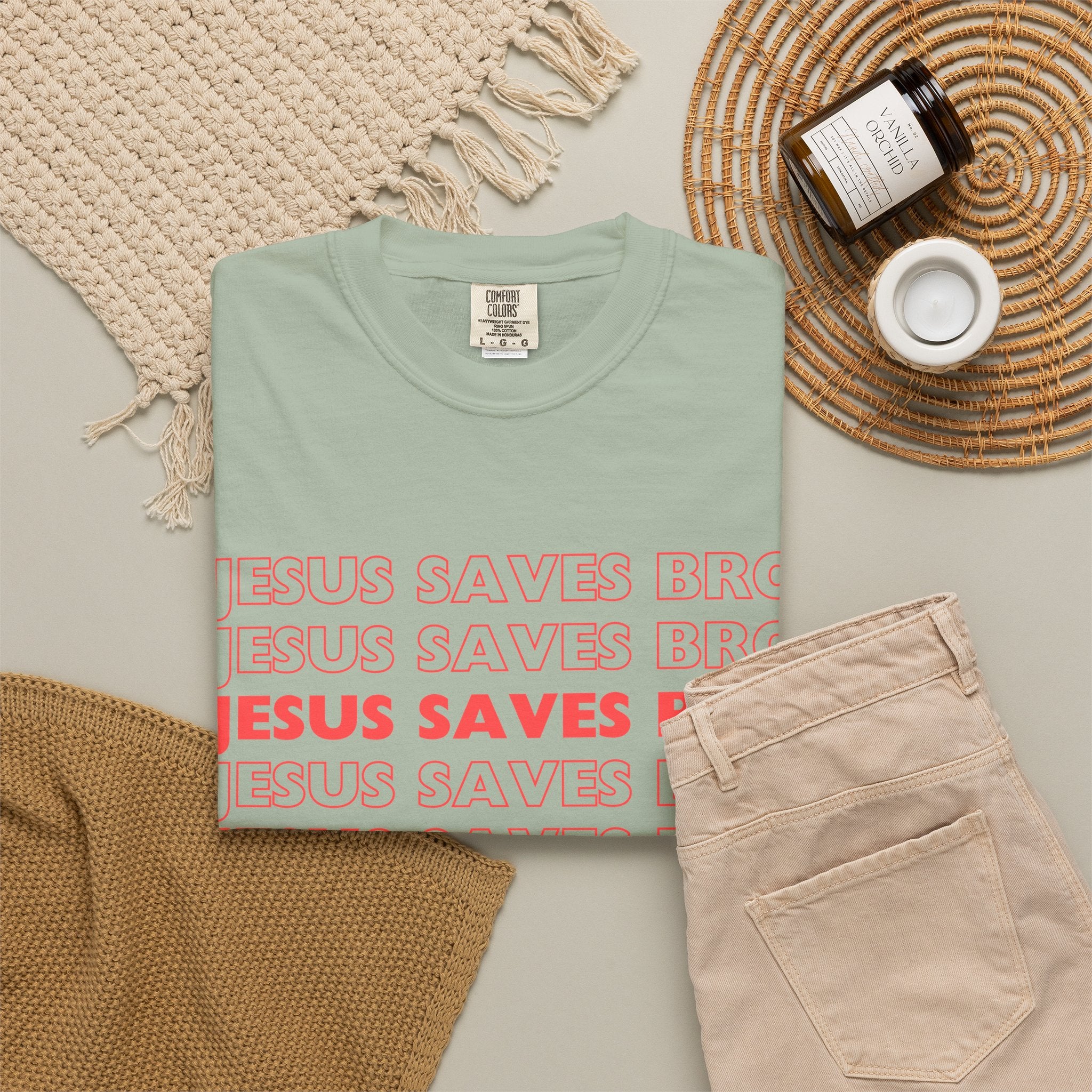 Jesus saves bro