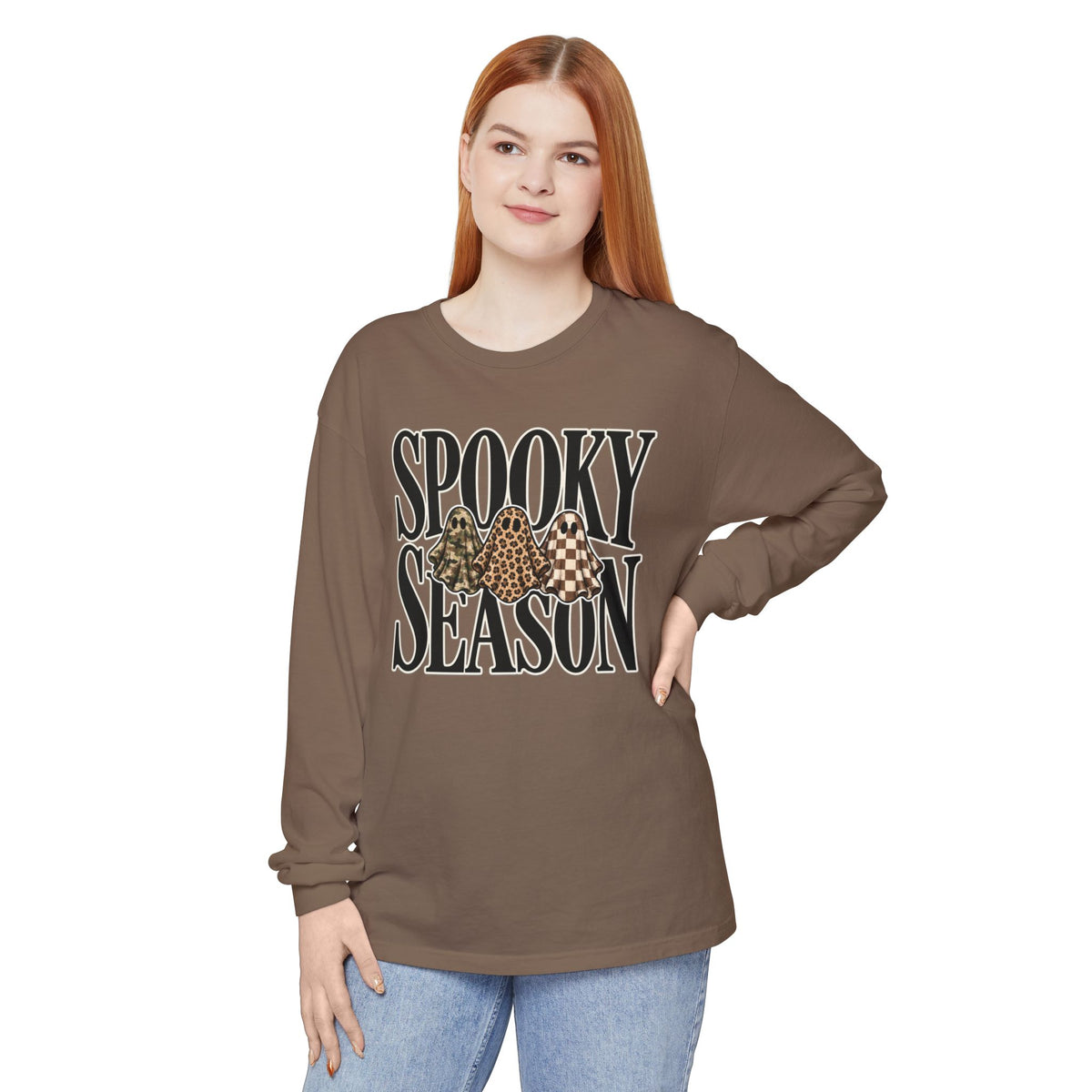 Ghost Spooky Season Long-Sleeve